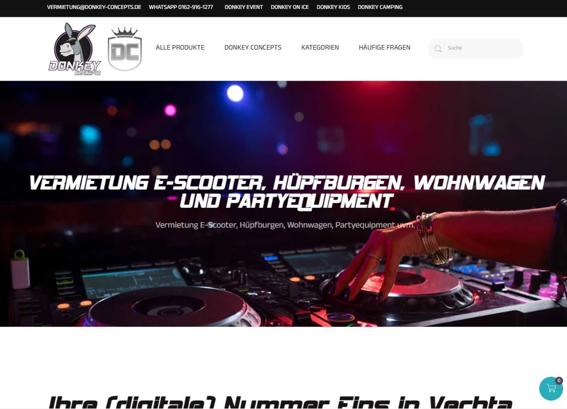 Donkey Concepts Vermeitung